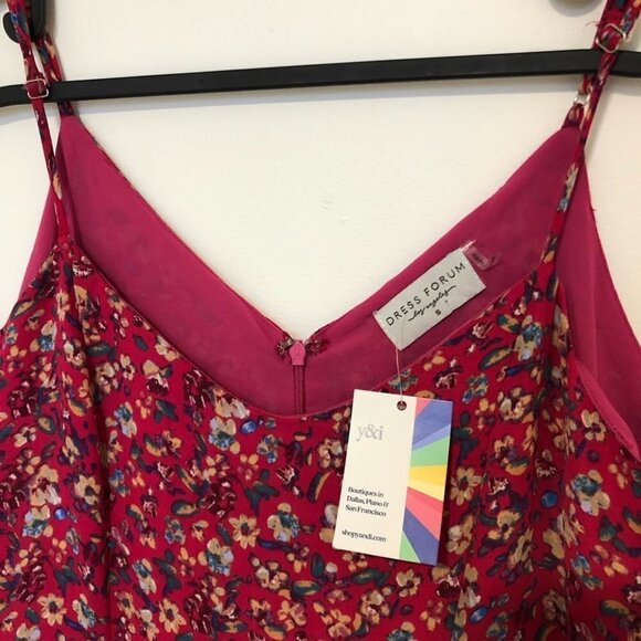 ISO size medium Dress Forum Floral Tiered Ruffle Mini Dress - Picture 2 of 13